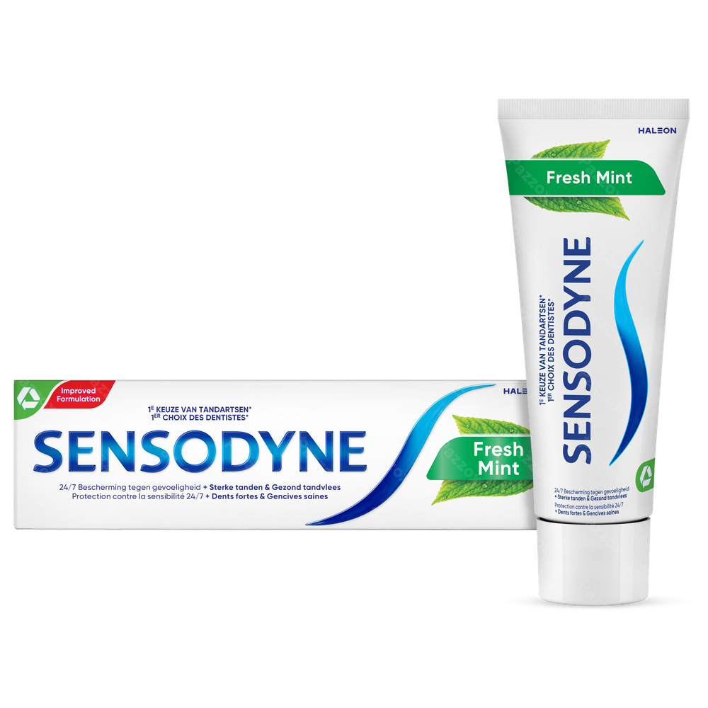 Sensodyne Fresh Mint Dentifrice 75ml Nf