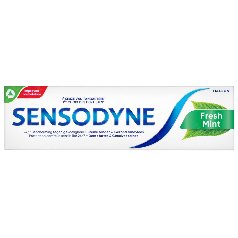 Sensodyne Fresh Mint Dentifrice 75ml Nf