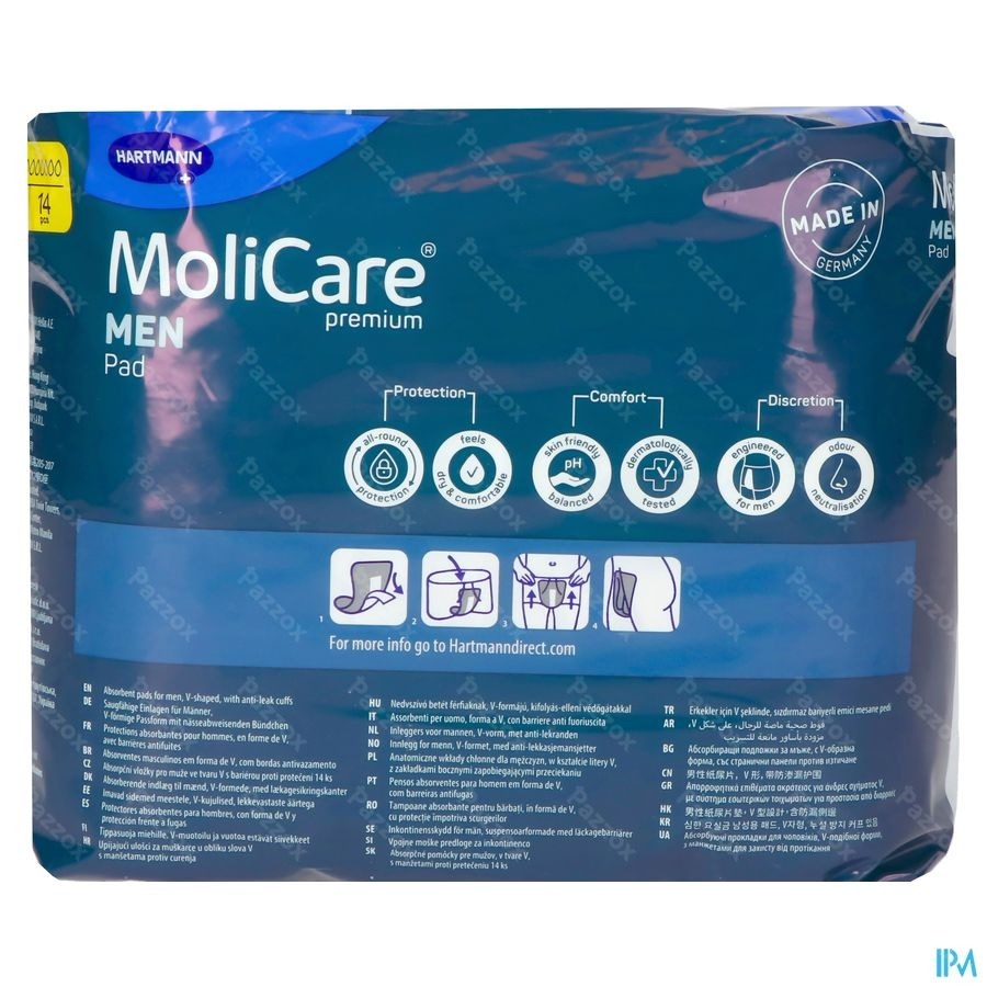 Molicare Premium Men Pad 3d 14 1680660