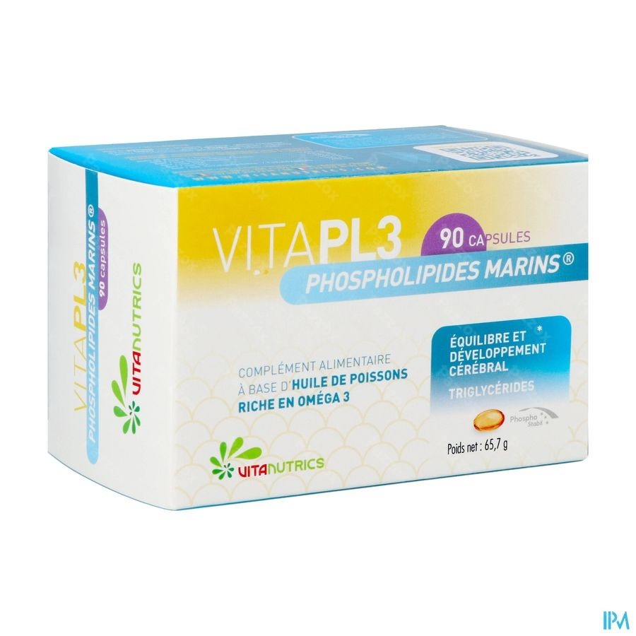 Vitapl3 Phospholipides Marins Caps 90