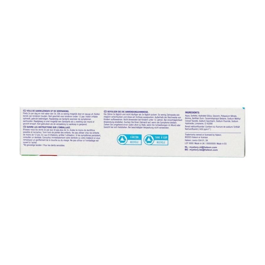 Sensodyne Gel Soin Fraicheur Dentifrice 75ml