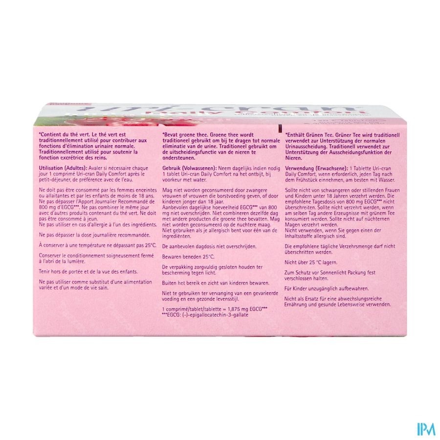 Uri-Cran Daily Comfort 120 Comprimés