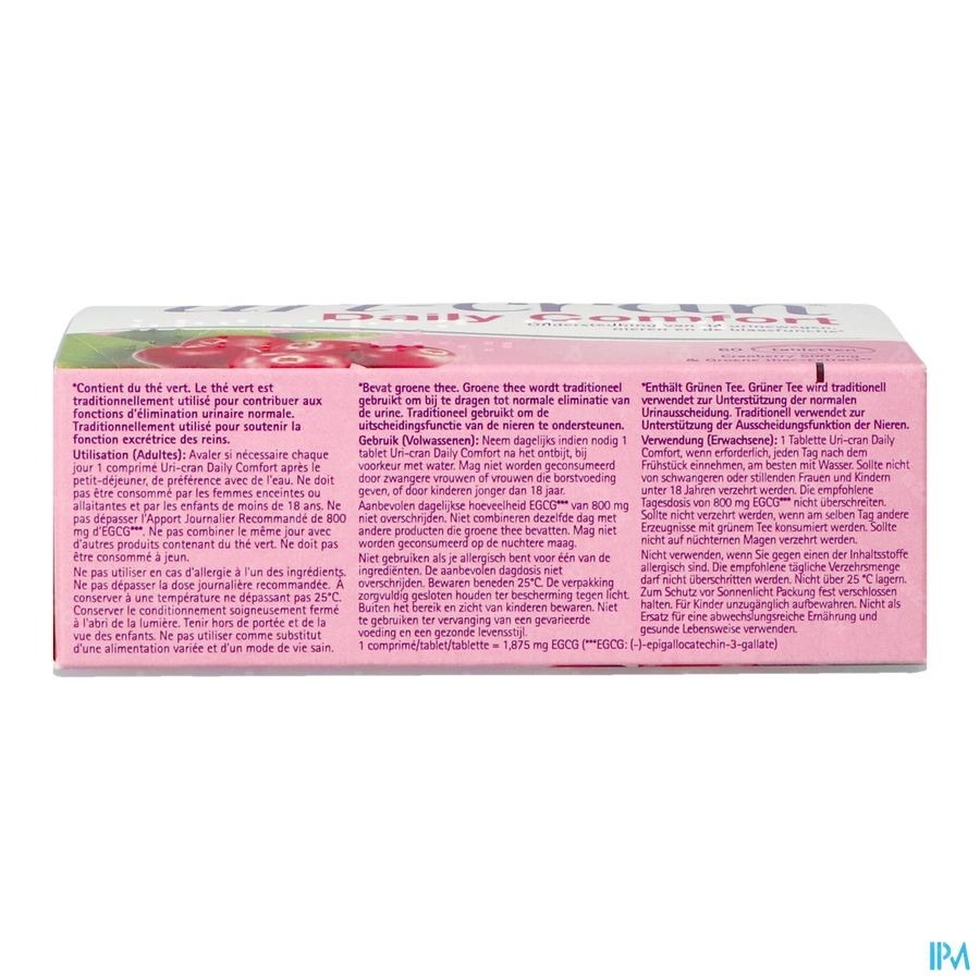 Uri-Cran Daily Comfort 60 Comprimés