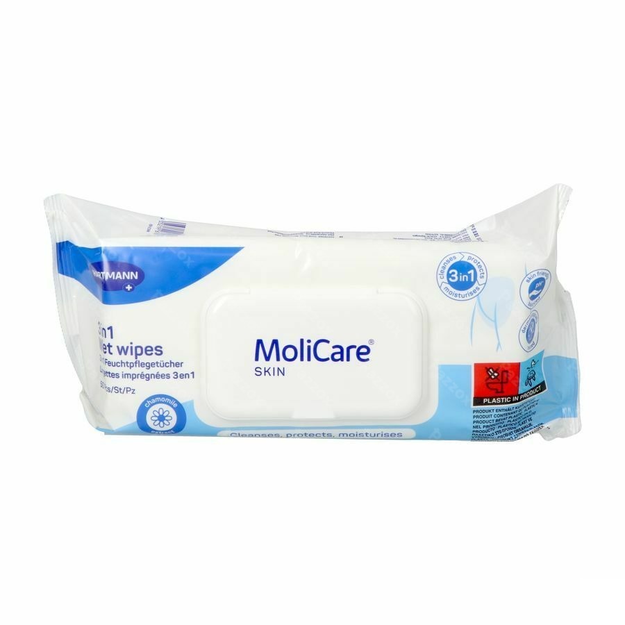 Molicare Skin 3en1 Wet Wipes 50 9950961