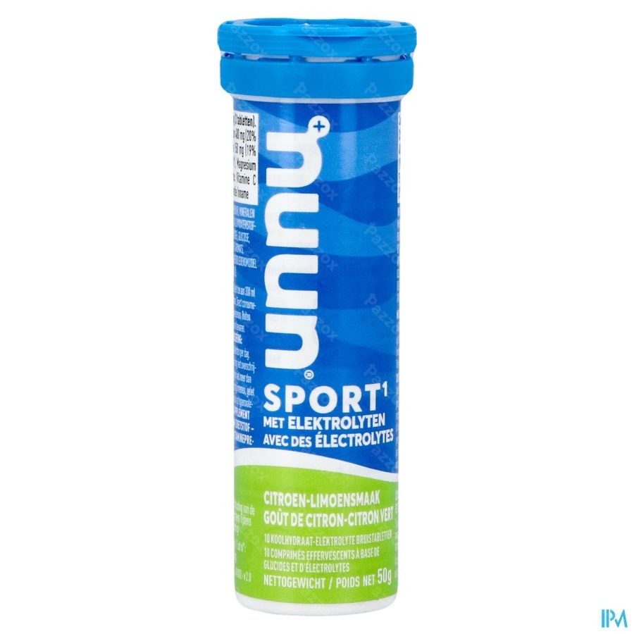 Nuun Sport Gout Citron&citron Vert Comp Efferv 10