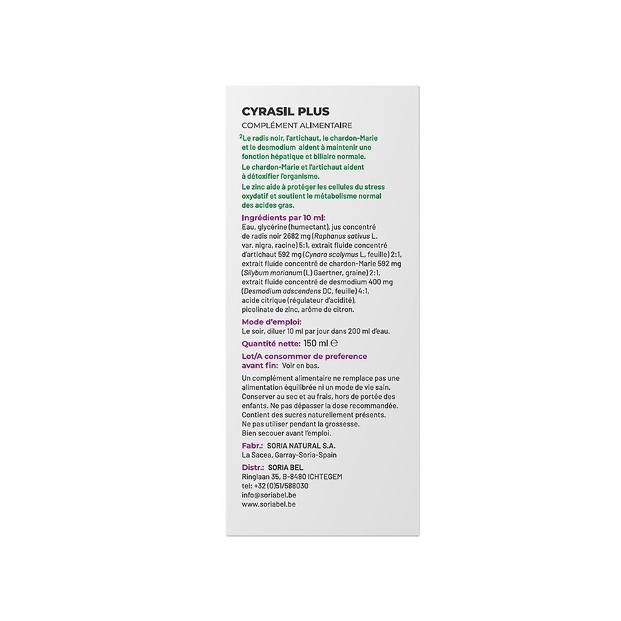 Soria Cyrasil Plus 150ml