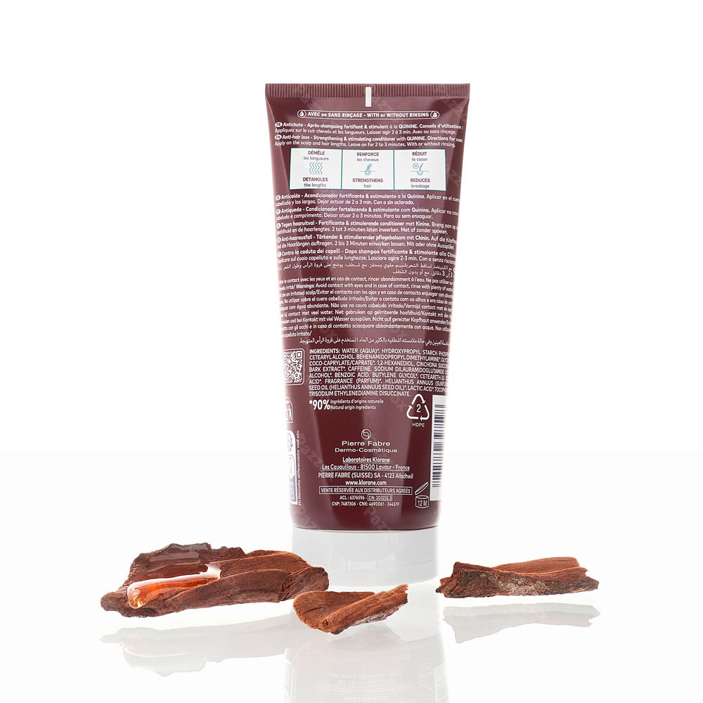 Klorane Après-shampoing anti-chute à la Quinine 200ml