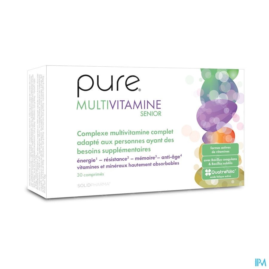 Pure Multivitamine Senior Comp 30