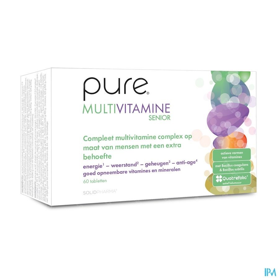 Pure Multivitamine Senior Comp 60