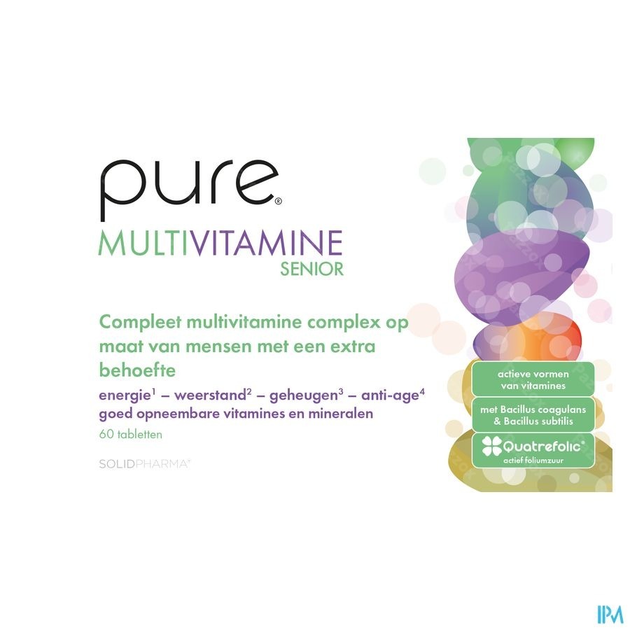 Pure Multivitamine Senior Comp 60