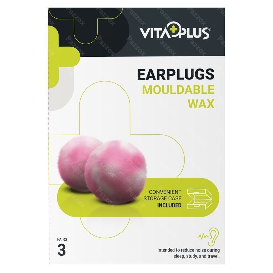 Pharmex Bouchons Oreille Malleabl.cire Vitaplus3x2
