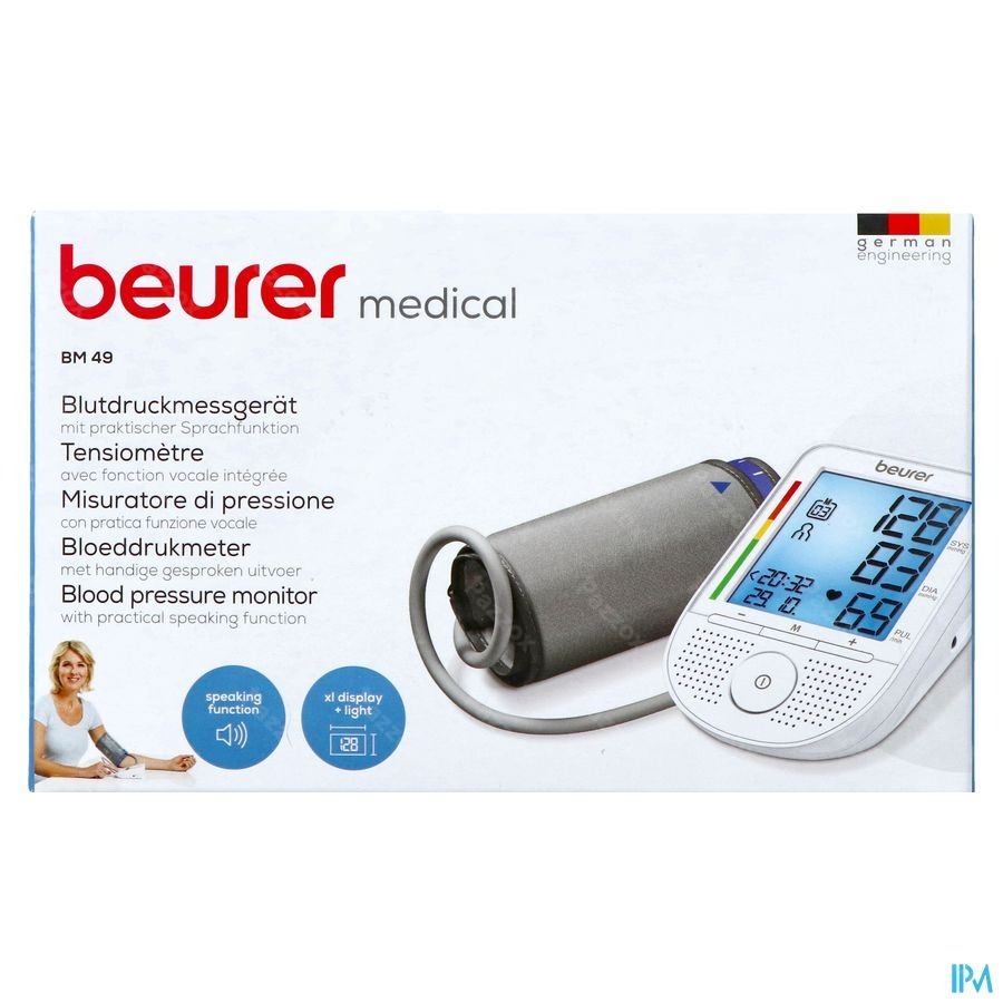 Beurer Tensiometre Automatique Parlant Who Bm49