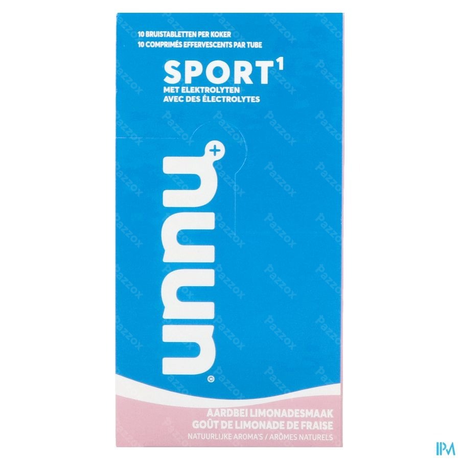Nuun Sport Gout Limonade Fraise Comp Efferv 10