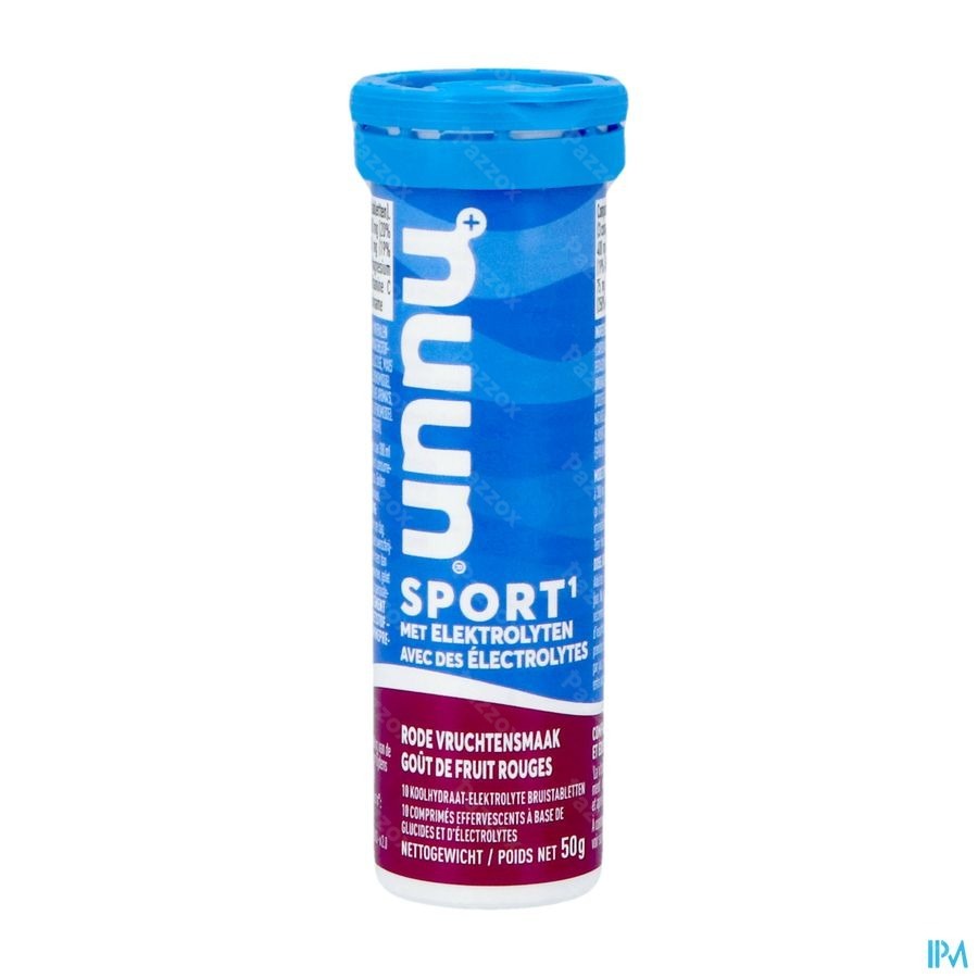 Nuun Sport Gout Fruits Rouges Comp Efferv 10