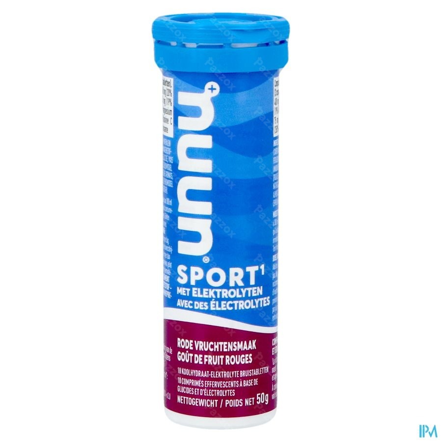 Nuun Sport Gout Fruits Rouges Comp Efferv 10