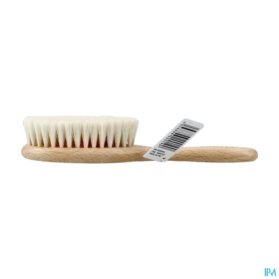 Cartel Brosse Cheveux Bebe Bois Naturel Asie