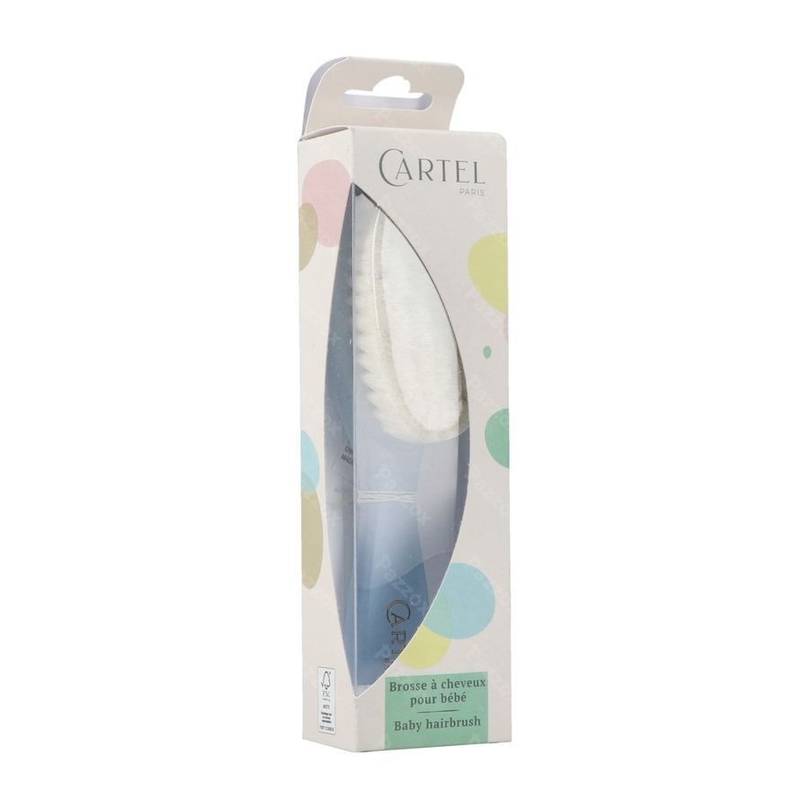 Cartel Brosse Cheveux Bebe Bleue Asie