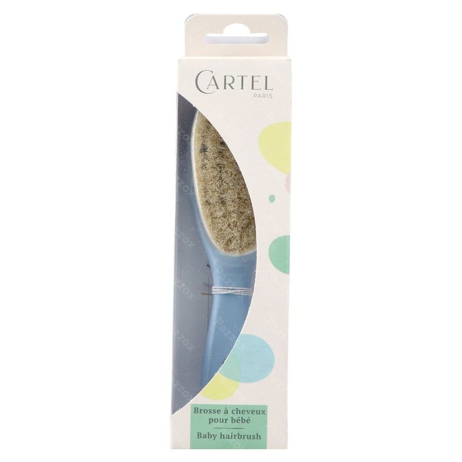 Cartel Brosse Cheveux Bebe Bleue Asie