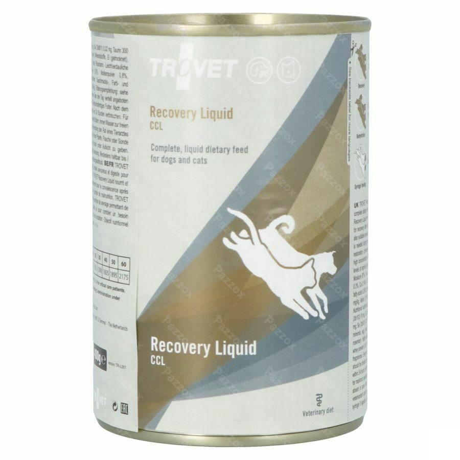 Trovet Ccl Recovery Liquid Chien&chat 6x400g Vmd