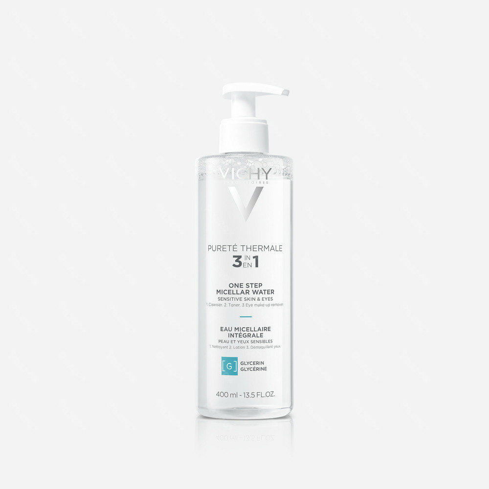 Vichy Pureté Thermale Eau Micellaire Intégrale Peau Sensible 400ml