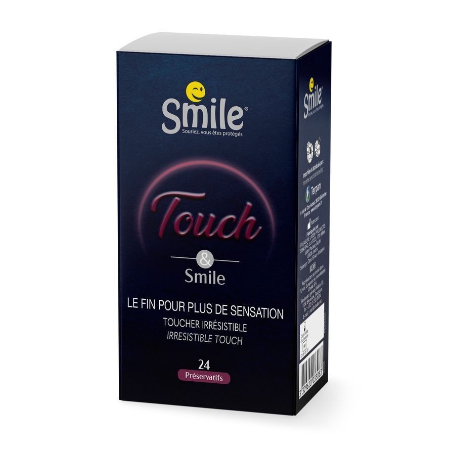 PRESEVATIFS SMIL & TOUCH ABA 1X24 1 BOIT