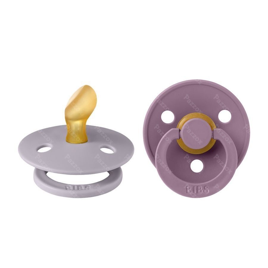 Bibs 1 Tetine Anatomic Duo Fossil/Mauve