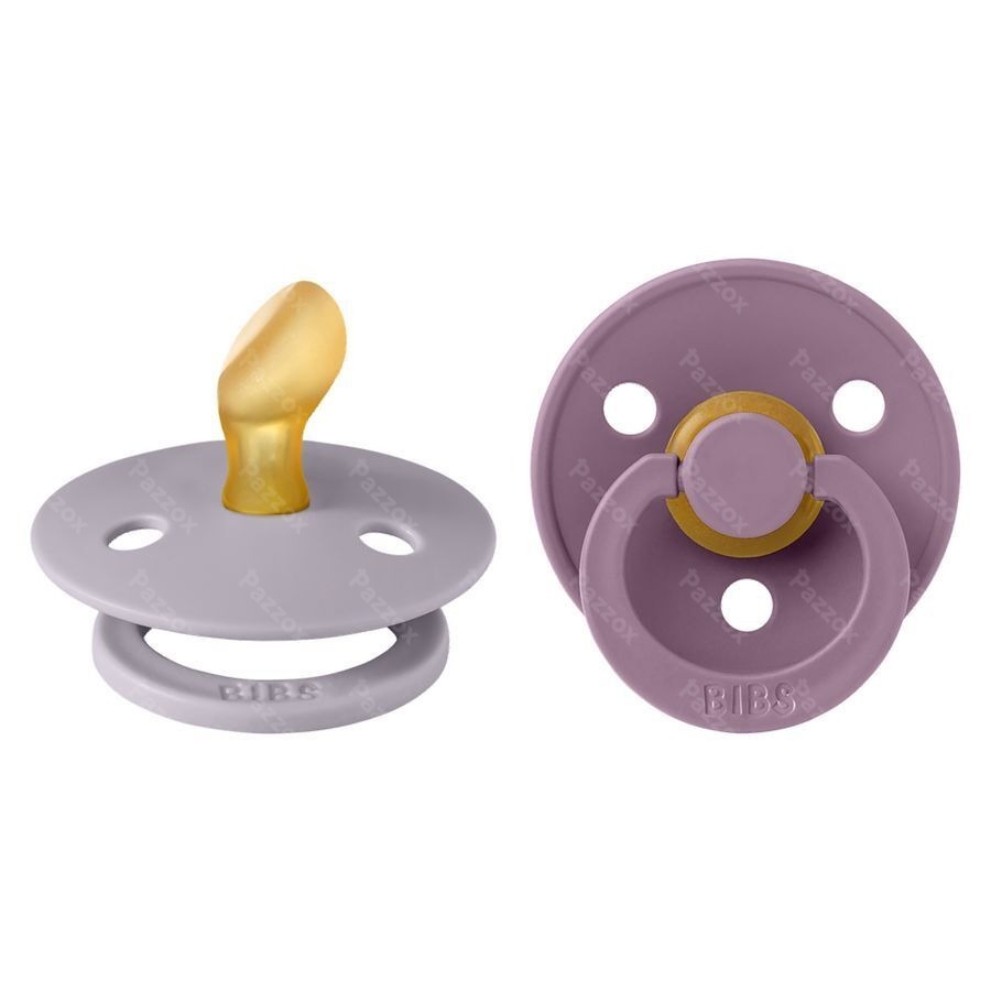 Bibs 1 Tetine Anatomic Duo Fossil/Mauve