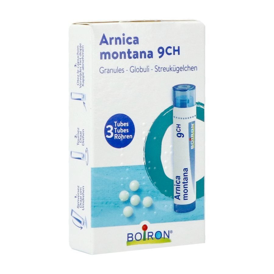 Arnica Montana 9ch Homeopack Gr 3x4g Boiron