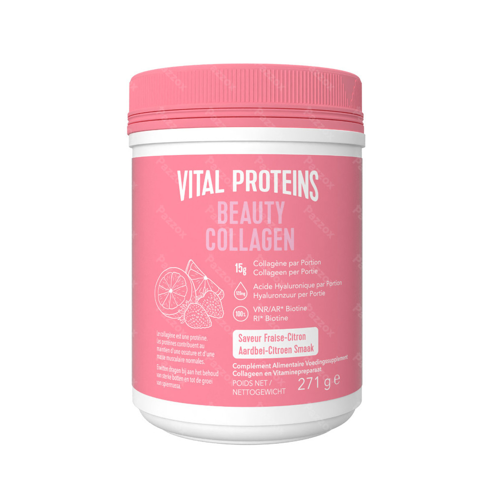 Vital Proteins Beauty Collagen Fraise-Citron 271g