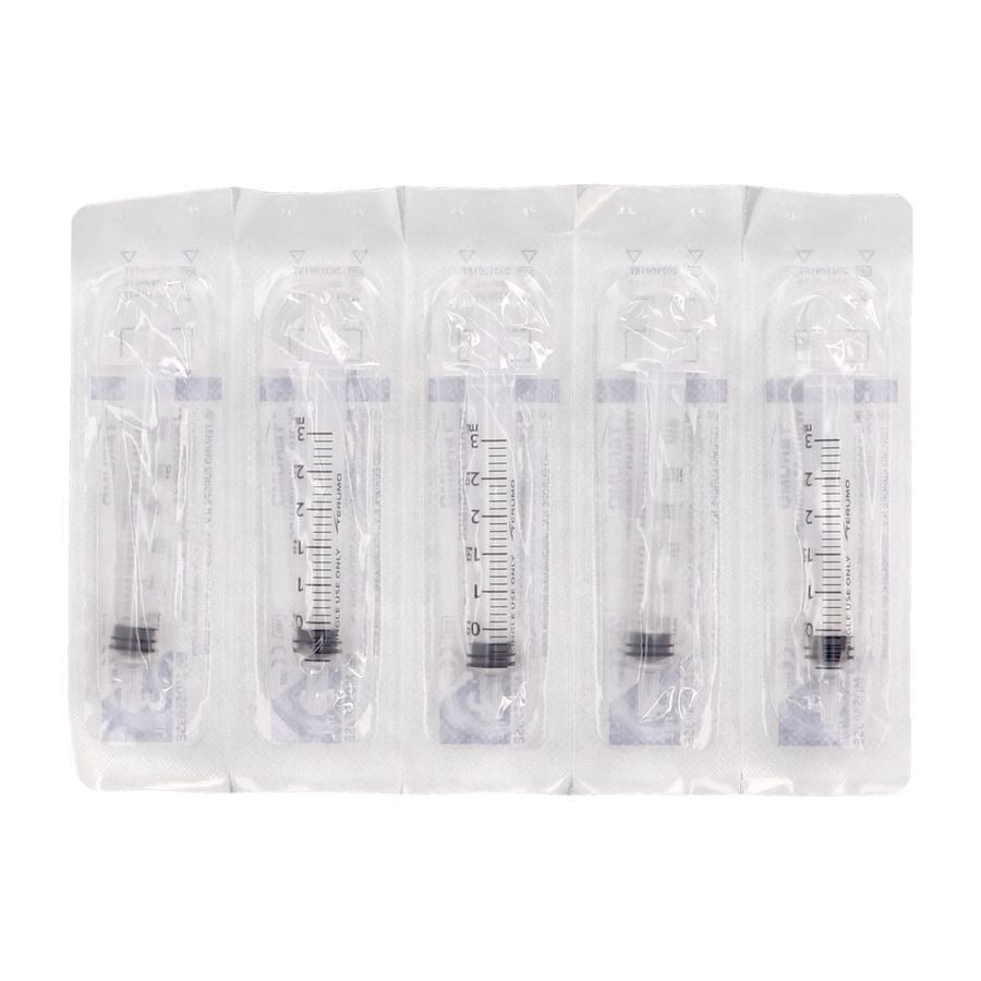 Terumo Seringue 3ml Luer-tip S/aiguille St 10
