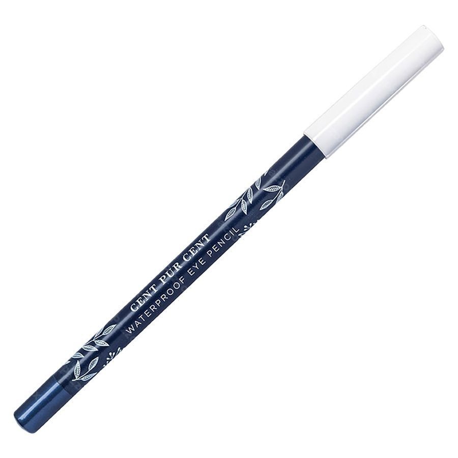 Cent Pur Cent Waterproof Eyepencil Bleu Fonce0,8ml