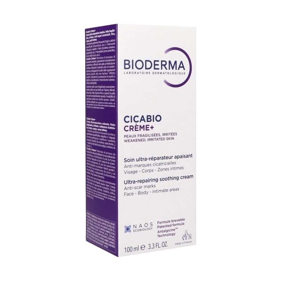 Bioderma Cicabio Creme+ 100ml Nf