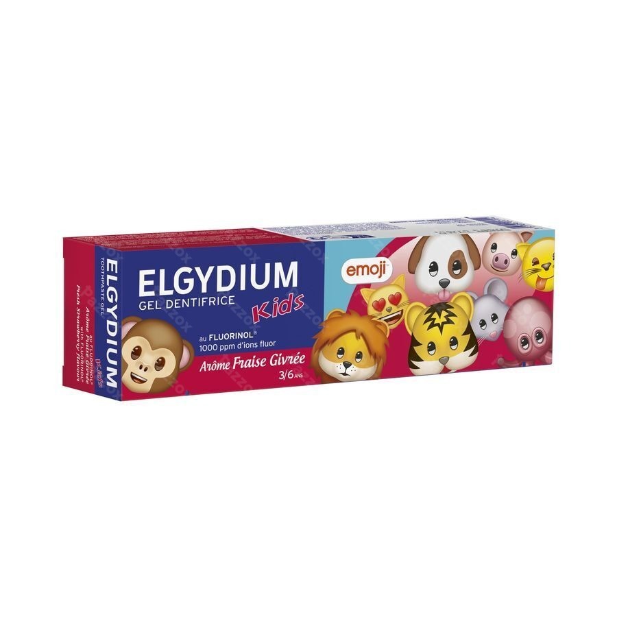 Elgydium Dentifrice Kids Emoji Fraise Givre50ml Nf