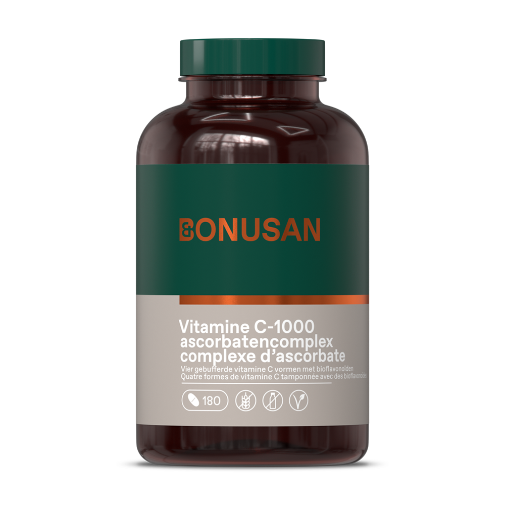 Vitamine C-1000 Ascorbatencomplex Comp 180 Bonusan