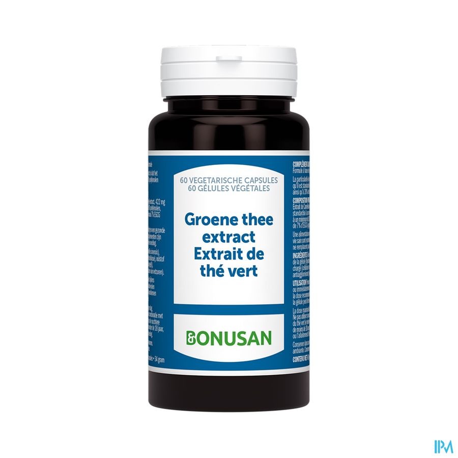 Bonusan Thé Vert Extract 60 Capsules
