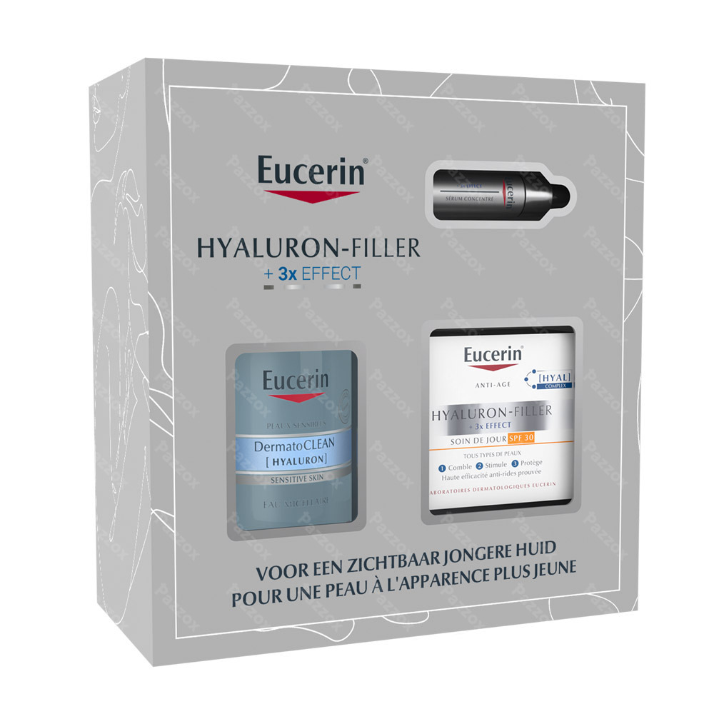 Eucerin Hyaluron-Filler + 3x Effect Coffret Cadeau Anti-Âge