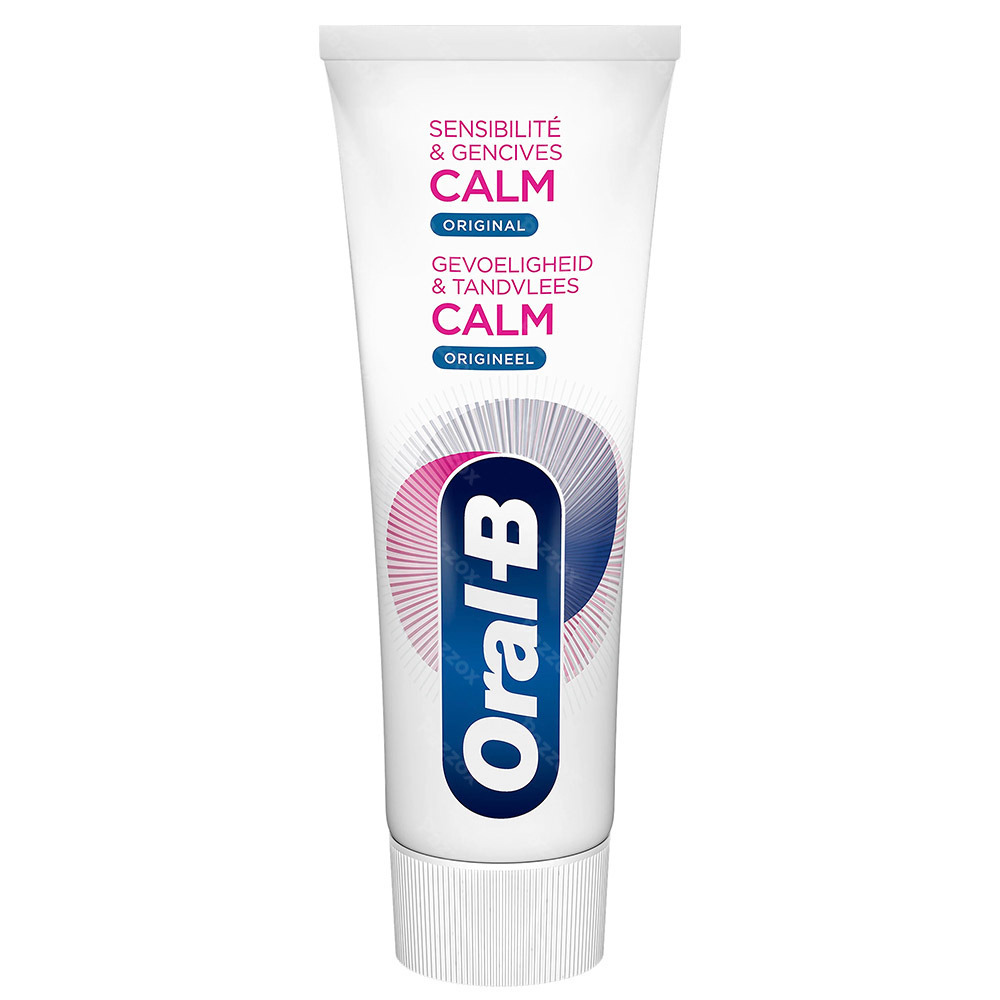 Oral-B Calm Sensibilité & Gencives Dentifrice Original 75ml