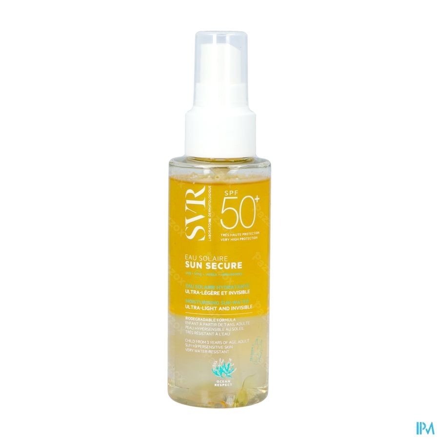 Svr Sun Secure Eau Solaire Spf50+ 100ml