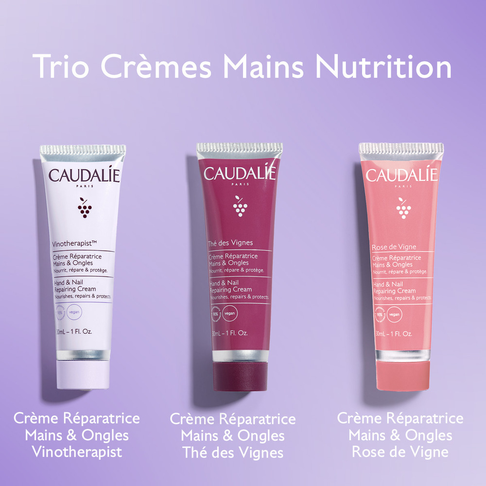 Caudalie Coffret Noël Trio Crèmes Mains