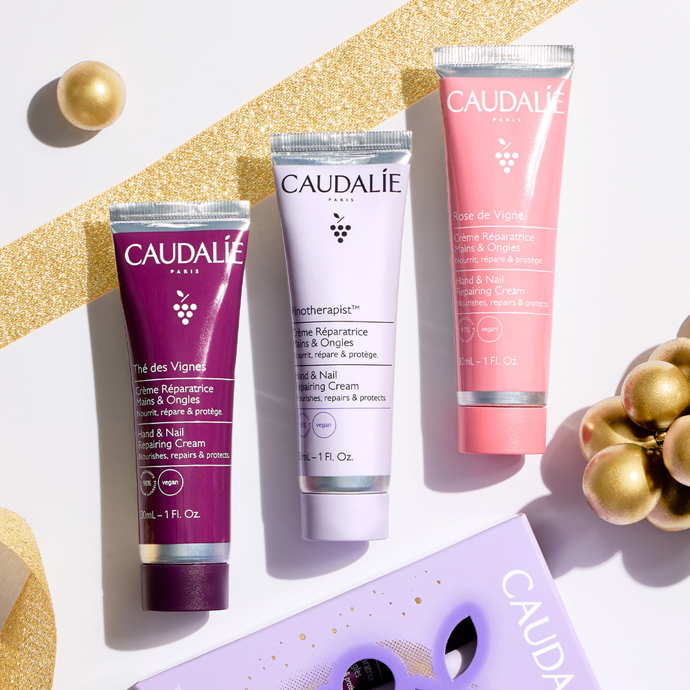 Caudalie Coffret Noël Trio Crèmes Mains