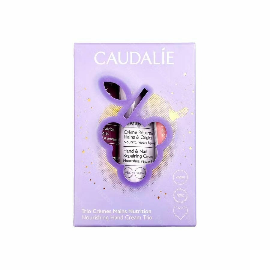 Caudalie Coffret Noël Trio Crèmes Mains