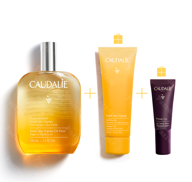 Caudalie Coffret Huile Soin Soleil des Vignes - Noël 2023