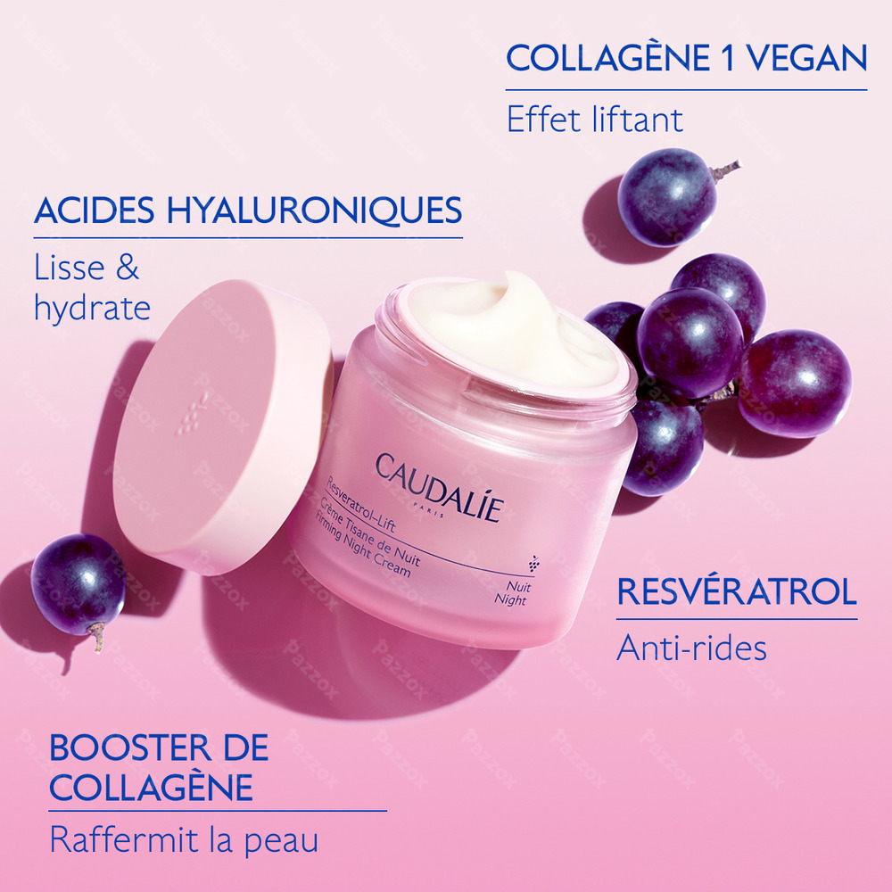 Caudalie Resveratrol Lift Crème Tisane Nuit 50ml
