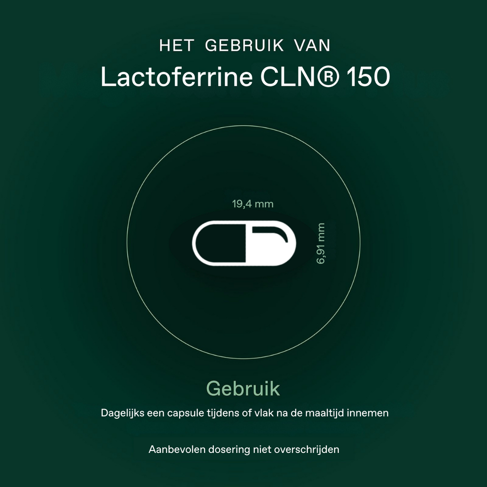 Bonusan Lactoferrine CLN 150mg 60 Capsules