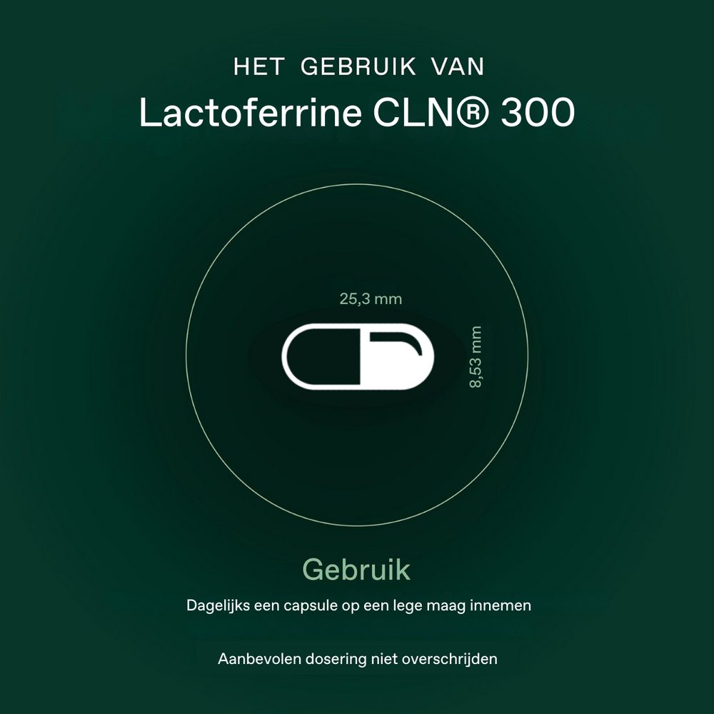 Bonusan Lactoferrine CLN 300mg 60 Capsules
