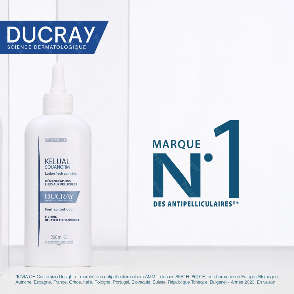 Ducray Kelual Squanorm Lotion Fresh Control 200ml