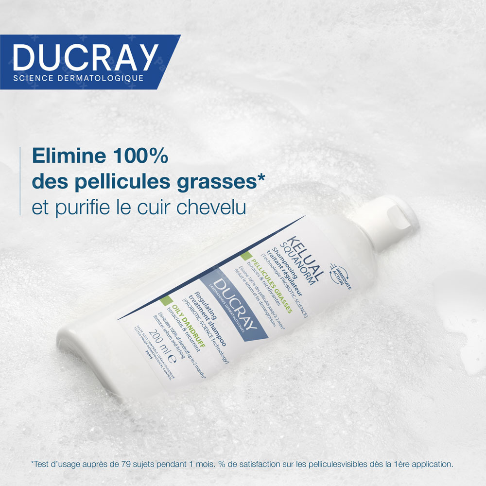 Ducray Kelual Squanorm Shampooing Pellicules 200ml