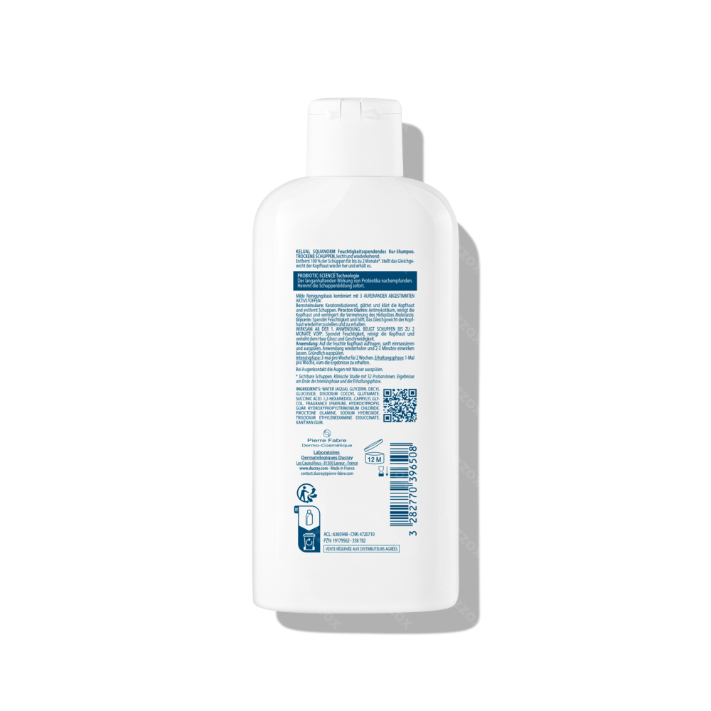Ducray Kelual Squanorm Shampooing Pellicules Sèches 200ml