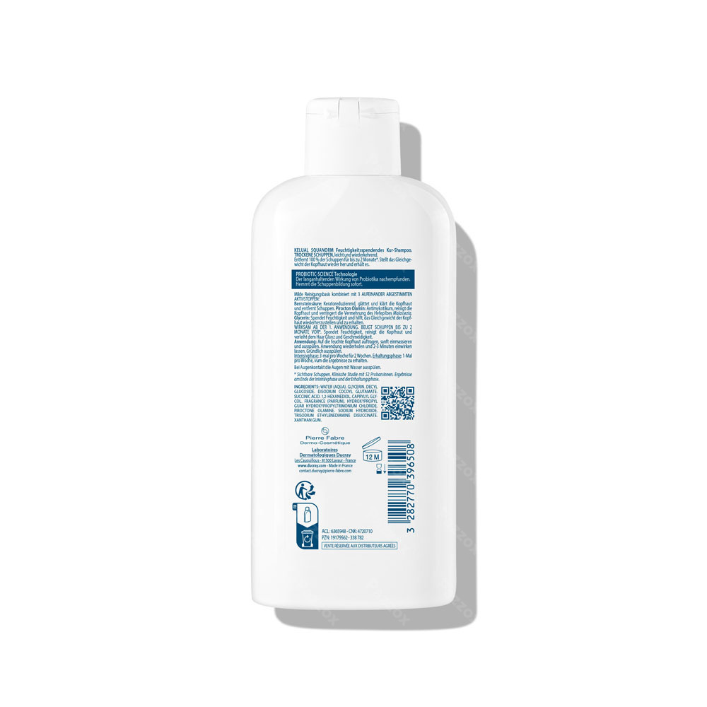 Ducray Kelual Squanorm Shampooing Pellicules Sèches 200ml