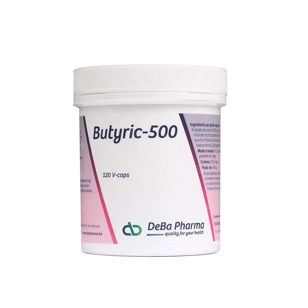 Deba Pharma Butyric-500 120 Gélules